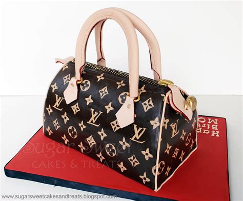 louis vuitton handbag cake recipe.